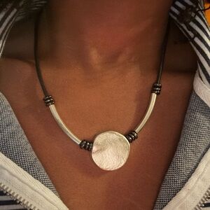 Elegant Silver Pendant Necklace